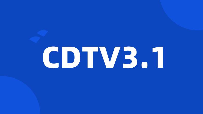 CDTV3.1