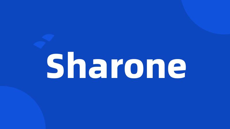 Sharone