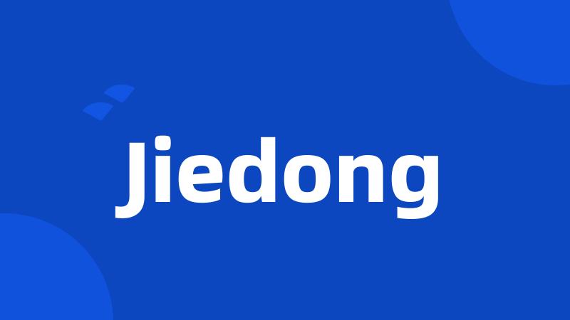 Jiedong