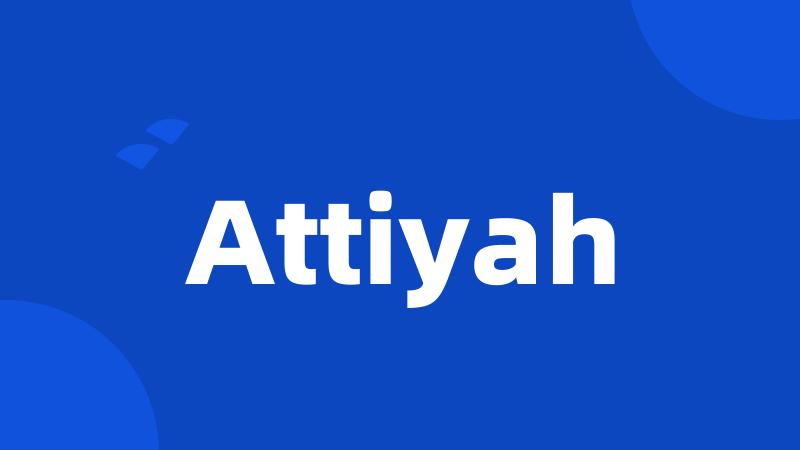 Attiyah