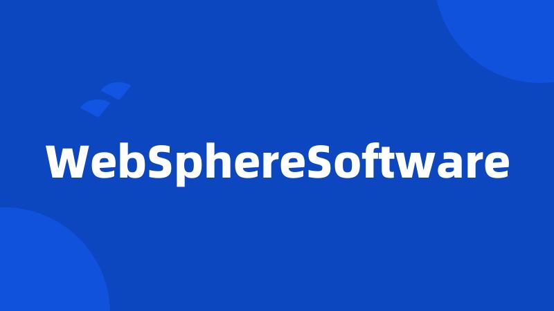 WebSphereSoftware