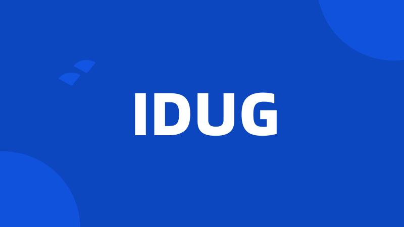 IDUG