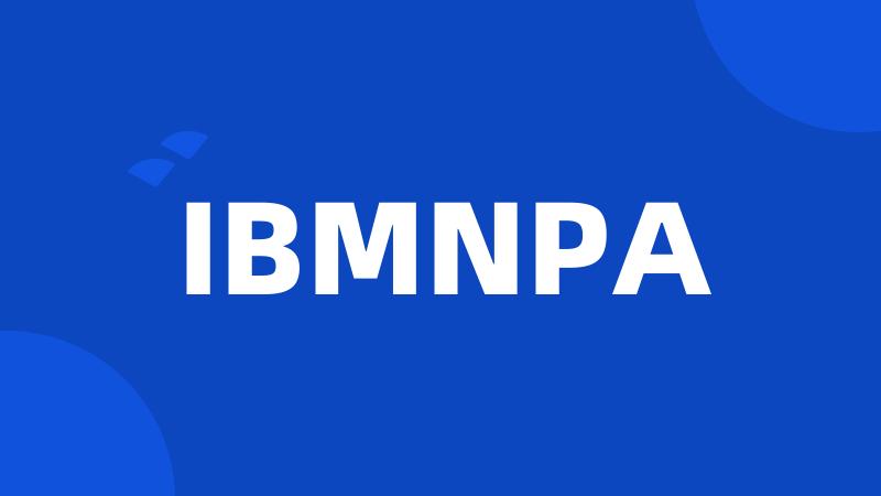 IBMNPA