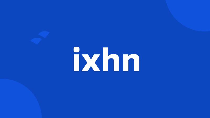 ixhn