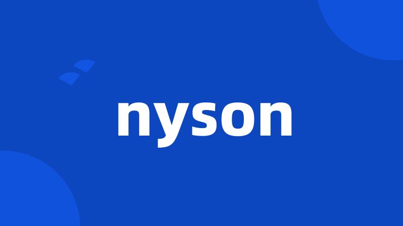 nyson