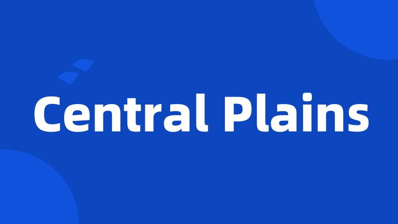 Central Plains