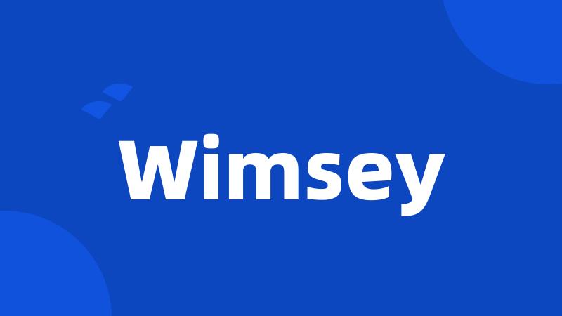 Wimsey