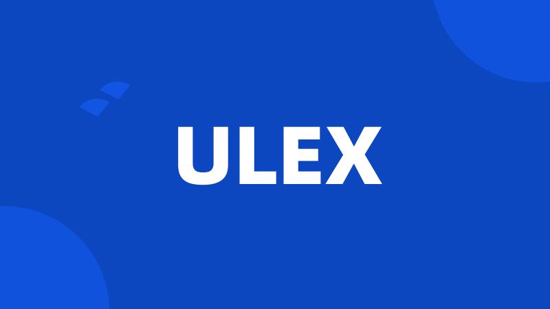 ULEX