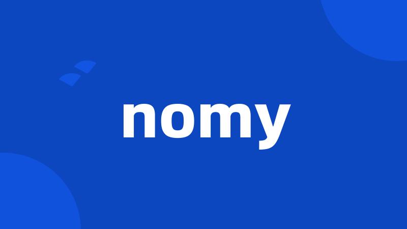 nomy