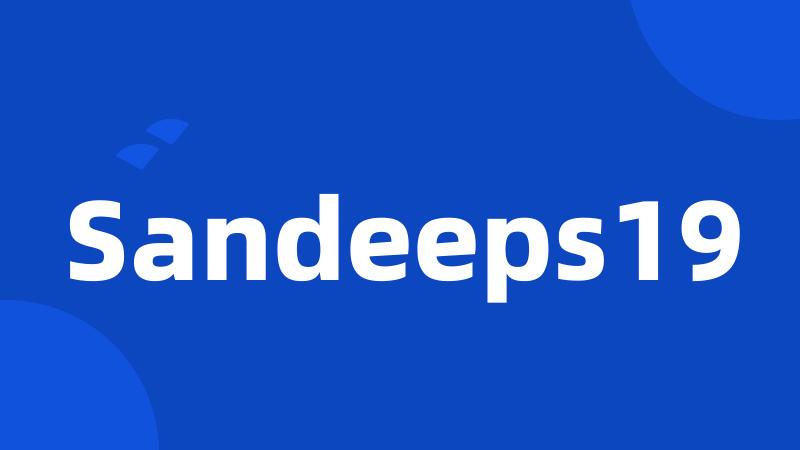 Sandeeps19