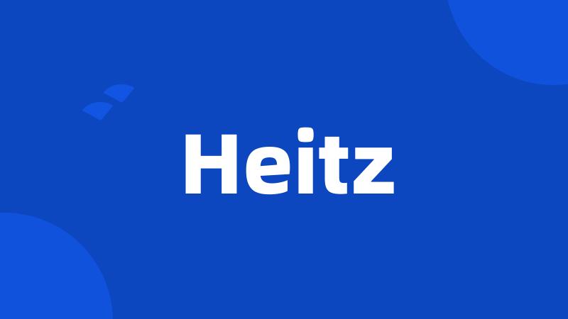 Heitz