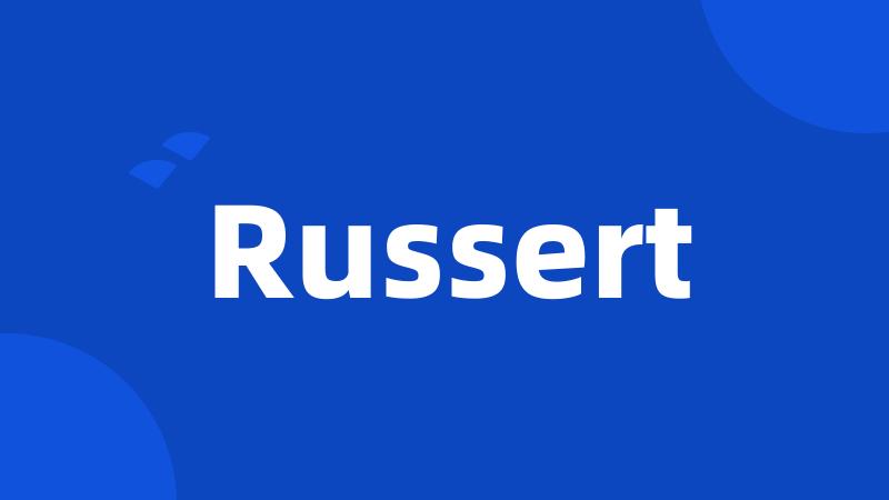 Russert