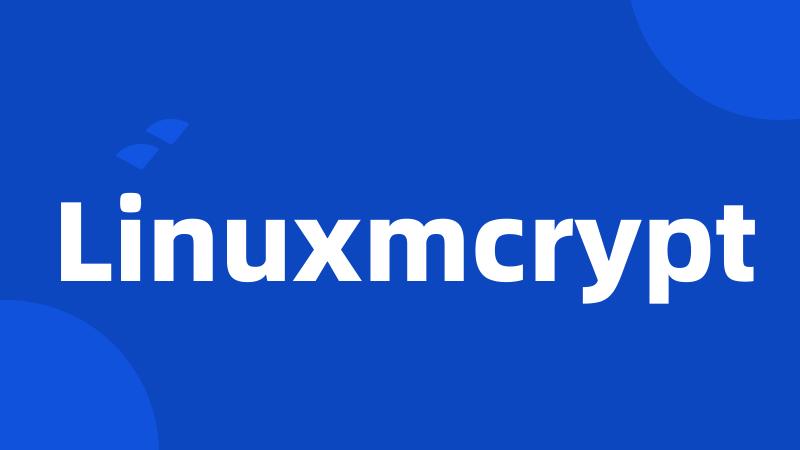 Linuxmcrypt