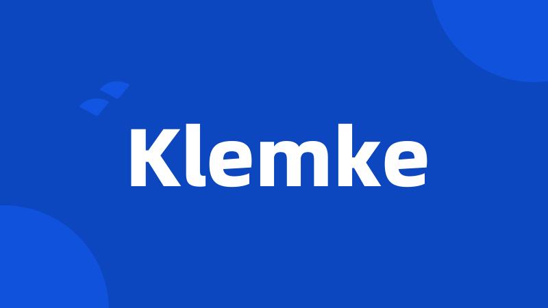 Klemke