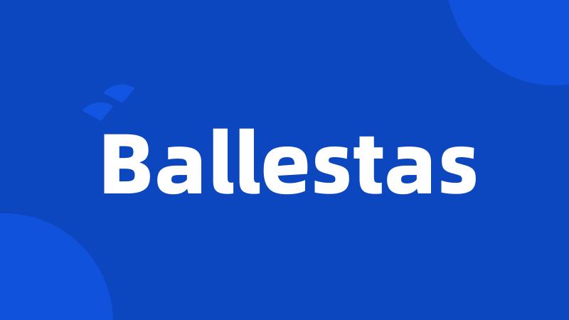 Ballestas