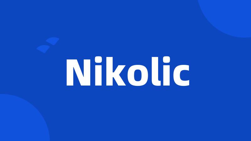 Nikolic