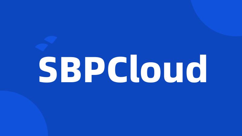 SBPCloud