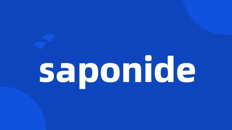 saponide