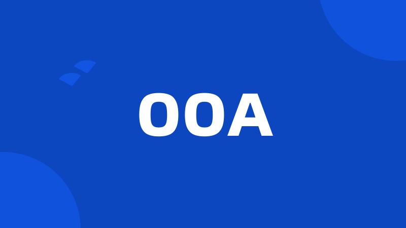 OOA