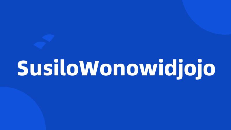 SusiloWonowidjojo