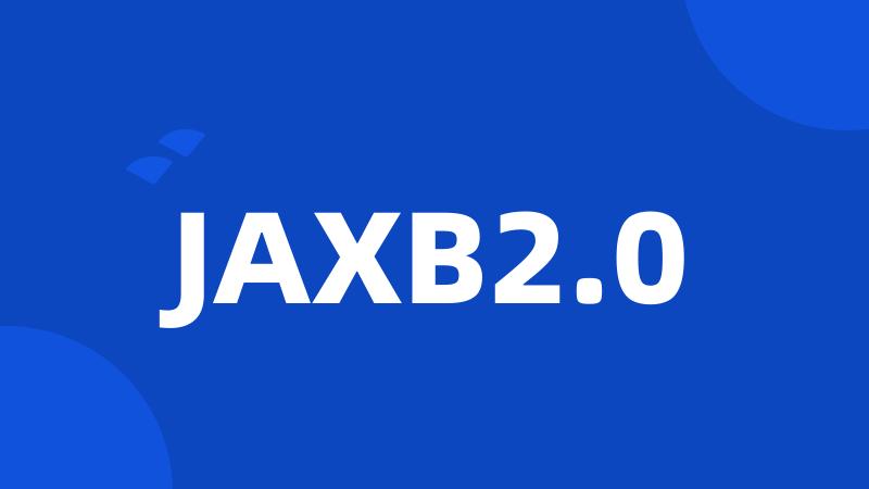 JAXB2.0