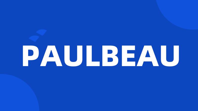 PAULBEAU