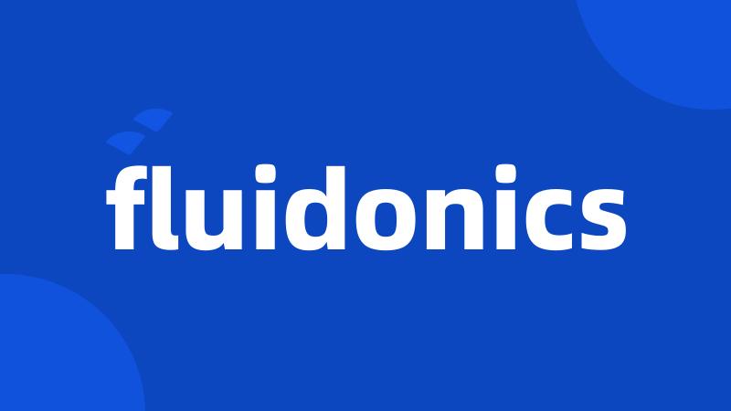fluidonics