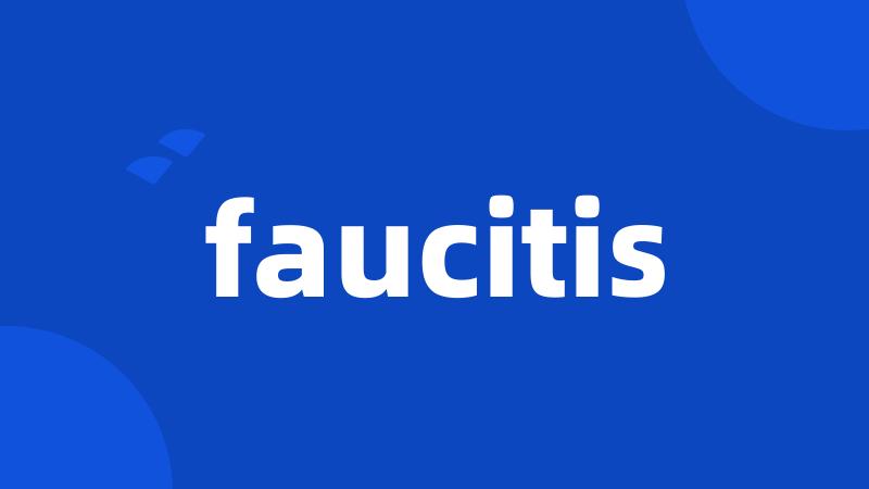 faucitis