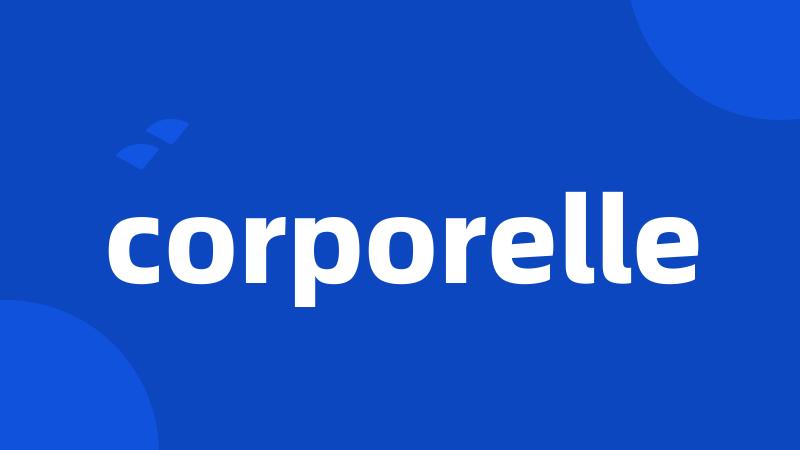 corporelle