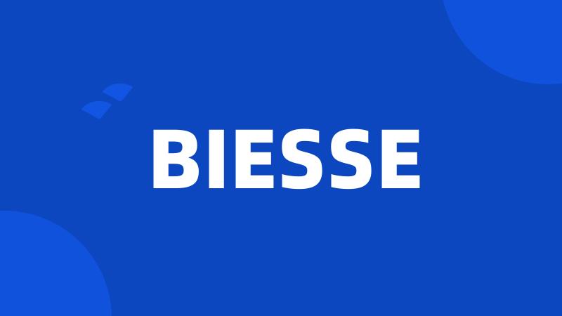 BIESSE