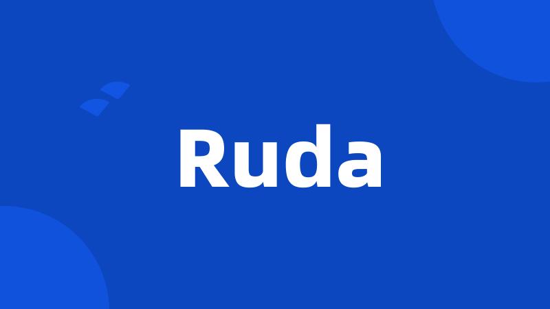 Ruda