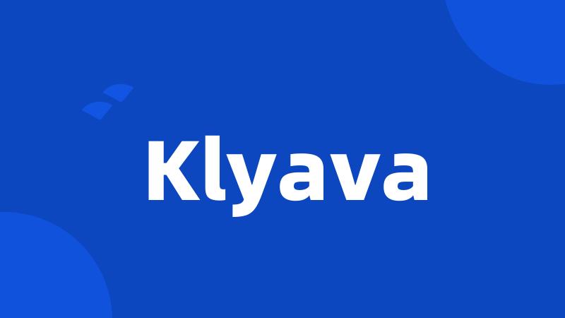 Klyava