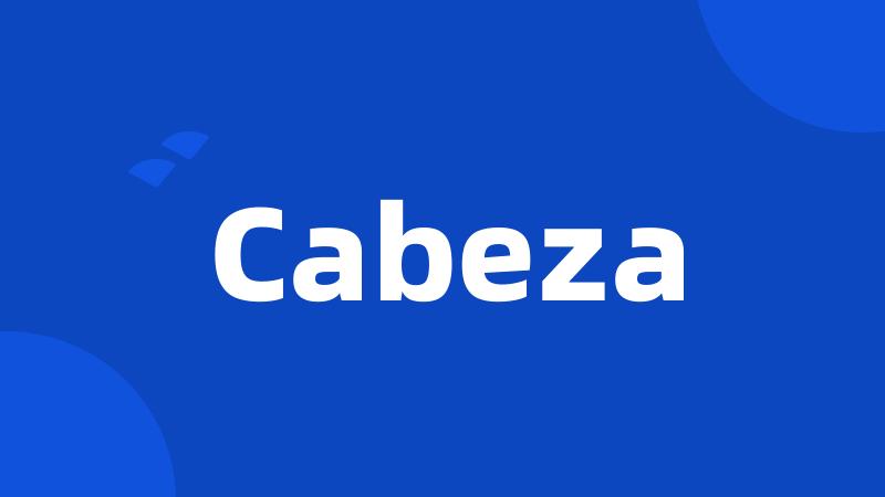 Cabeza