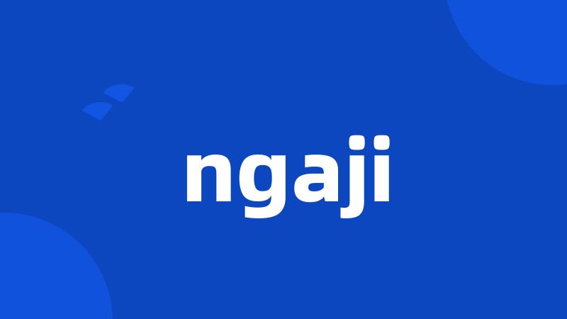 ngaji