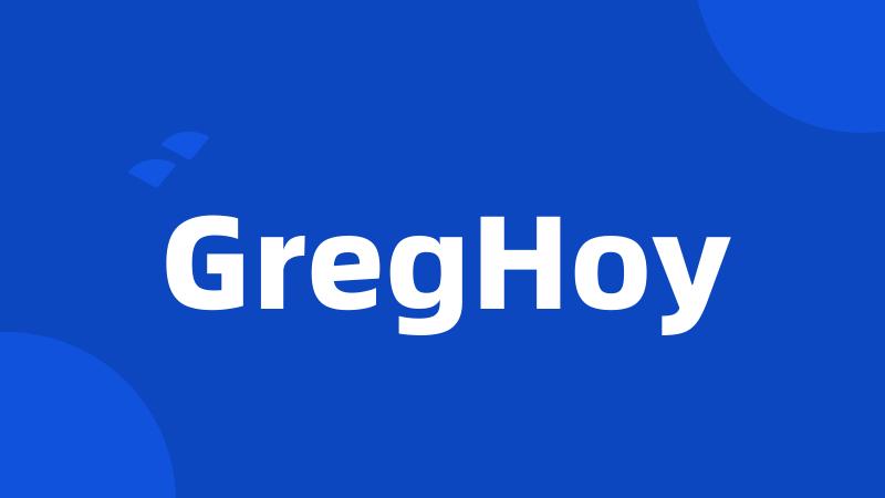 GregHoy