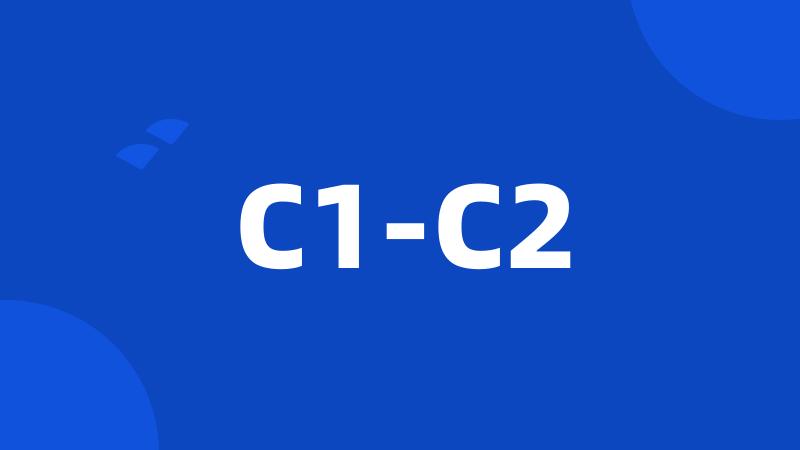 C1-C2