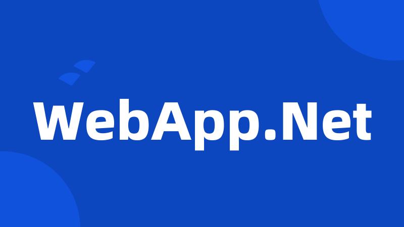 WebApp.Net