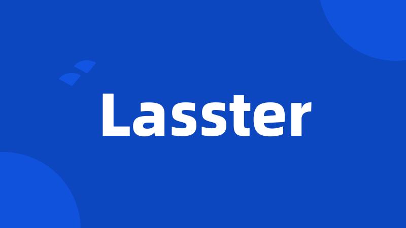 Lasster
