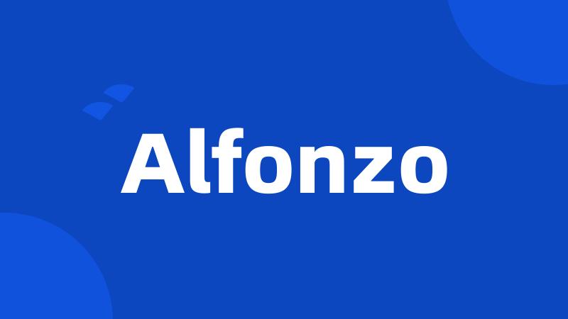 Alfonzo