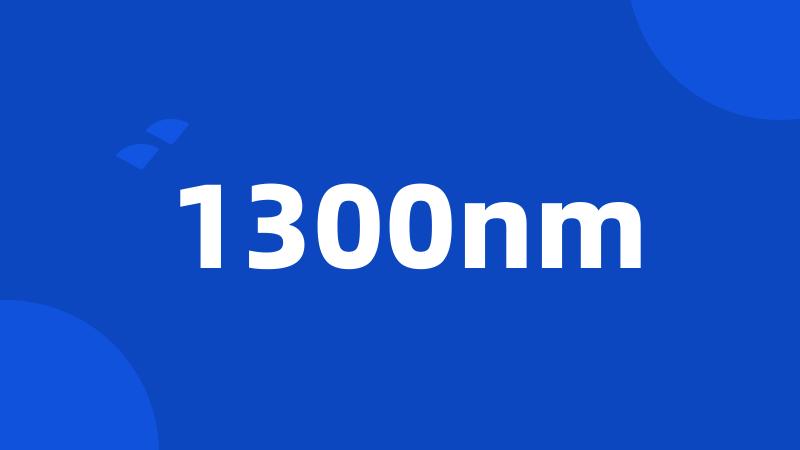 1300nm