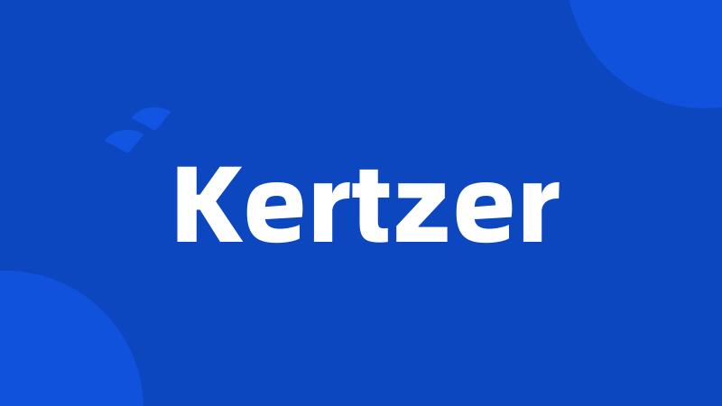 Kertzer