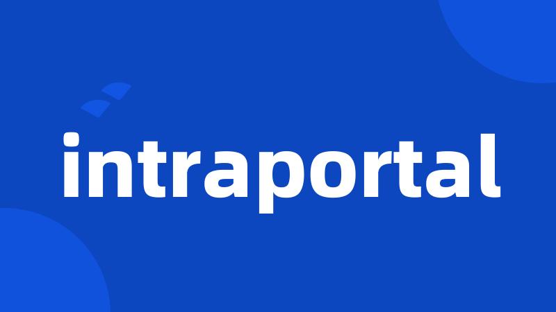 intraportal