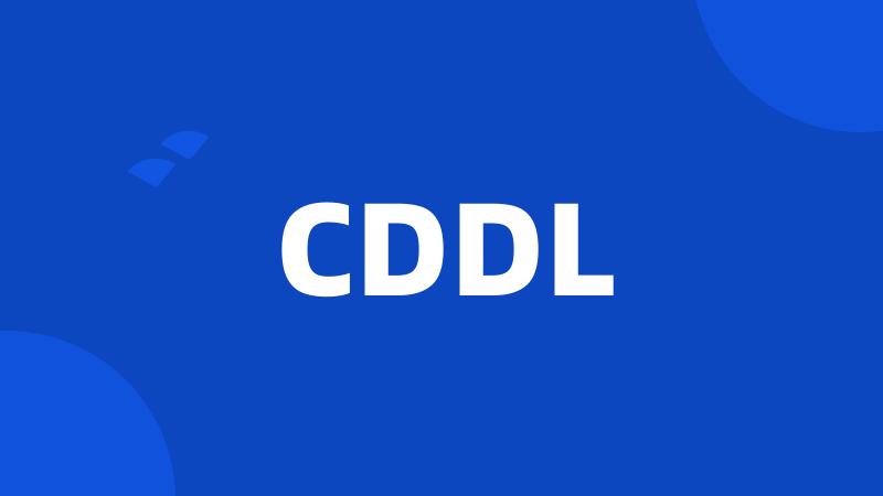 CDDL