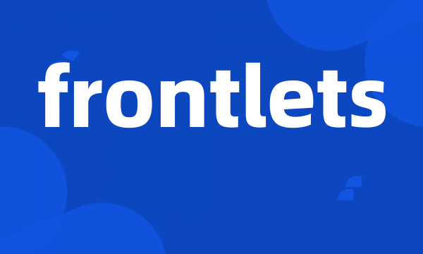 frontlets