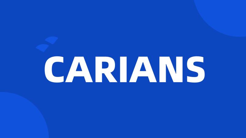 CARIANS