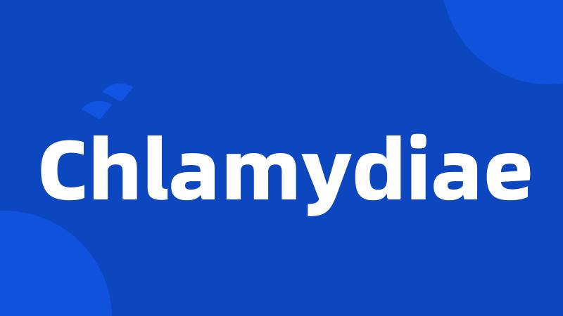 Chlamydiae