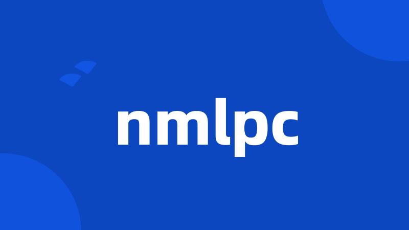 nmlpc