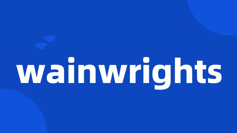 wainwrights