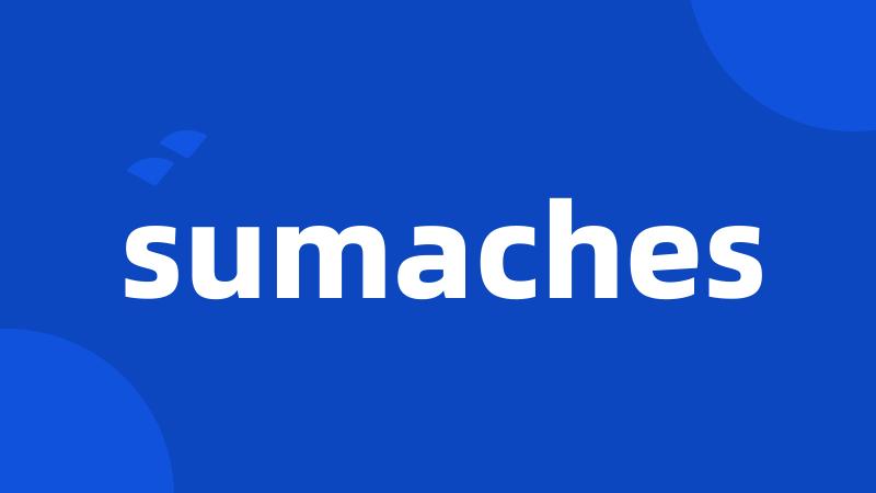 sumaches