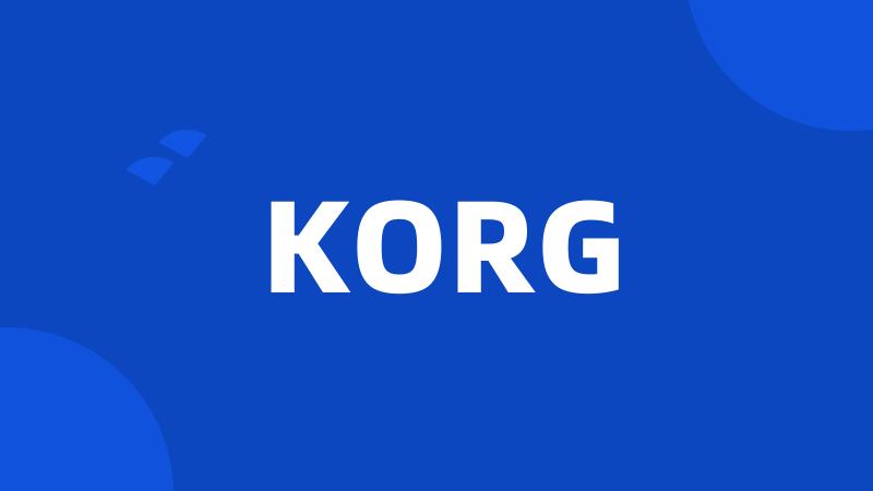 KORG